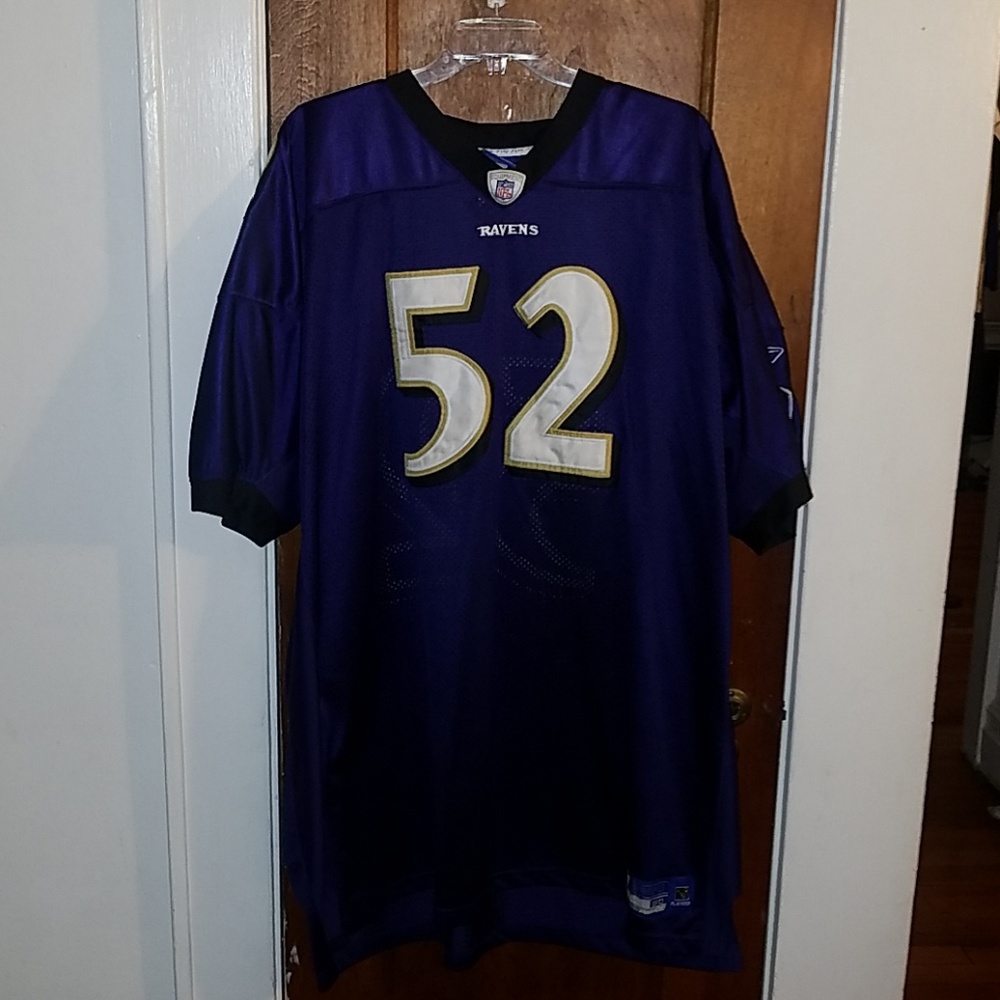 Authentic Ray Lewis Baltimore Ravens Jersey #52